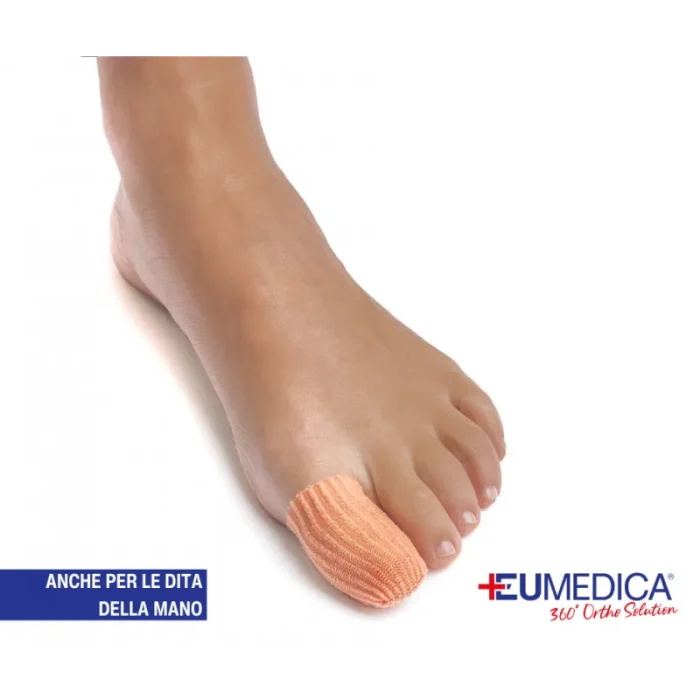 Cappuccio protezione dita piedi e mano Eumedica su alluce