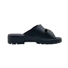 Ciabatte donna Loren T4160 nero vista mediale