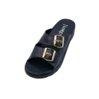 Ciabatte donna Loren T4160 nero vista superiore