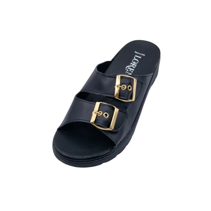 Ciabatte donna Loren T4160 nero vista superiore Ciabatte donna Loren T4160 nero vista superiore