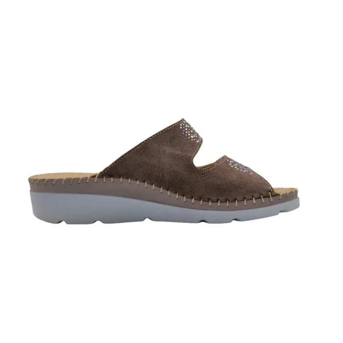 Ciabatte estive donna Loren M3158 topo vista mediale Ciabatte estive donna Loren M3158 topo vista mediale