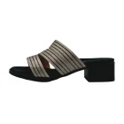 Ciabatte estive eleganti donna Loren A0150 nero vista latrerale