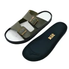 Ciabatte uomo con plantare estraibile Duna Klit KM11 Green