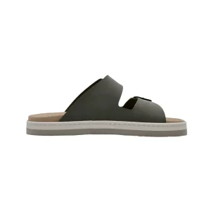 Ciabatte uomo plantare estraibile Duna Klit KM11 salvia beige vista mediale Ciabatte uomo plantare estraibile Duna Klit KM11 salvia beige vista mediale