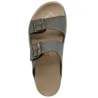 Ciabatte uomo plantare estraibile Duna Klit KM11 salvia beige vista superiore