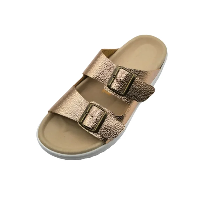 Ciabatte donna Duna Klit KW15Green vista superiore