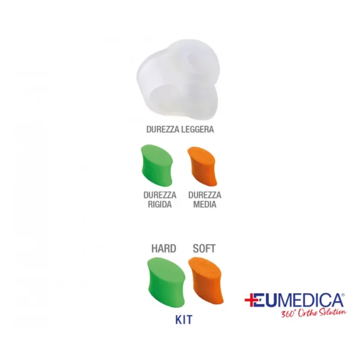 Divaricatore per alluce valgo graduabile Eumedica kit