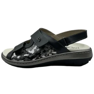 Sandali elasticizzati donna Duna TRM604 vista laterale