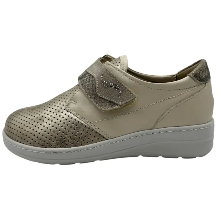 Scarpe elasticizzate donna Loren M3123 vista laterale