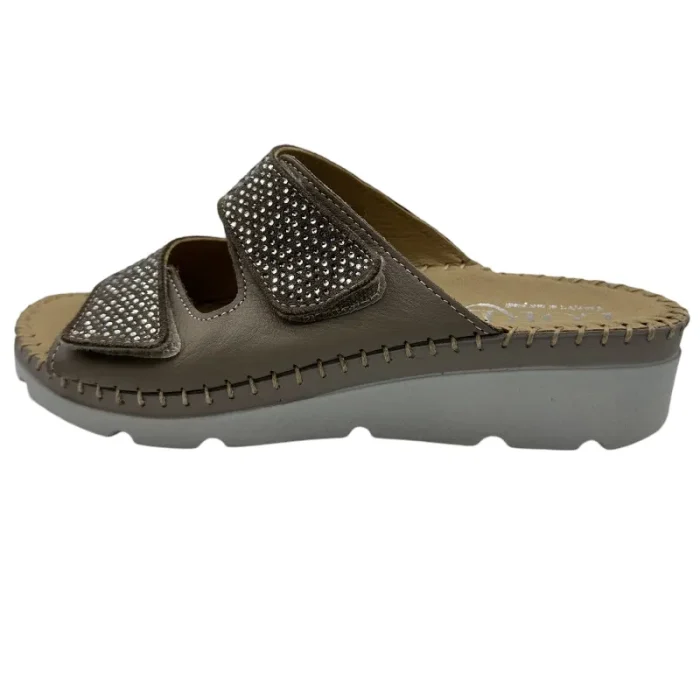 Ciabatte estive donna Loren M3158 vista laterale