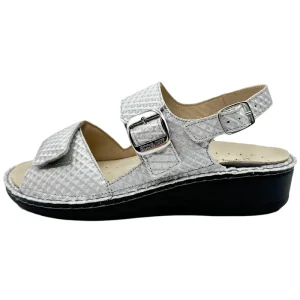 Sandali con plantare estraibile donna Ecosanit 113514 vista laterale