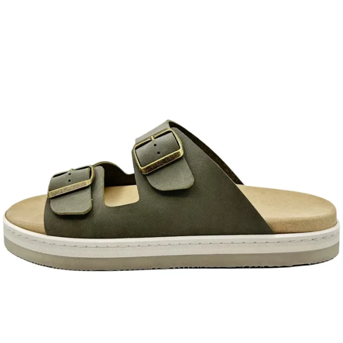 Ciabatte Uomo Plantare Estraibile Duna Klit KM11 vista laterale Ciabatte Uomo Plantare Estraibile Duna Klit KM11 vista laterale