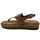 Infradito donna Loren F0541 cuoio vista laterale