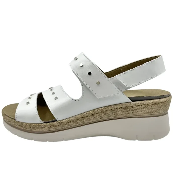 Sandalo con plantare estraibile donna Loren H5913 vista laterale