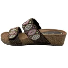 Ciabatte estive donna Loren F0539 vista laterale