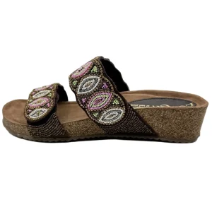 Ciabatte estive donna Loren F0539 vista laterale