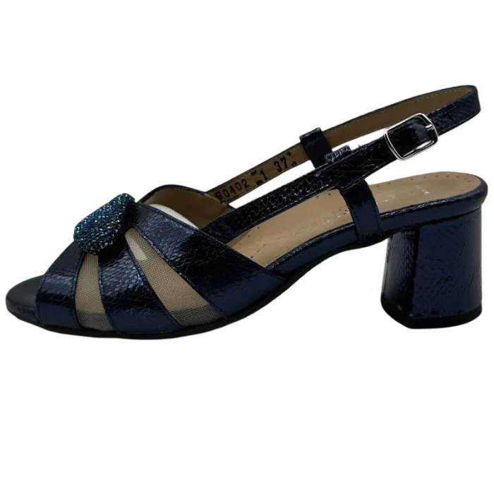 Décolleté donna eleganti Loren 80402 vista laterale