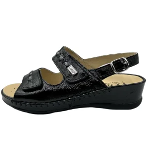 Sandali donna con plantare estraibile Loren M3135 vista laterale