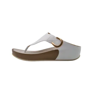 Infradito donna Grunland CI2578 bianco vista laterale
