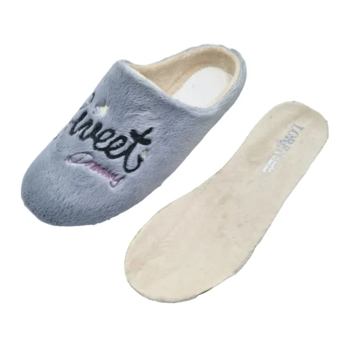 Pantofole con plantare estraibile donna Loren W9125