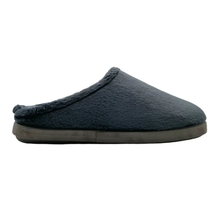 Pantofole donna Dr. Scholl Holly grigio vista mediale