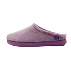 Pantofole donna Dr. Scholl Holly rosa vista laterale