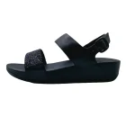 Sandali donna Fitflop I95 nero vista laterale