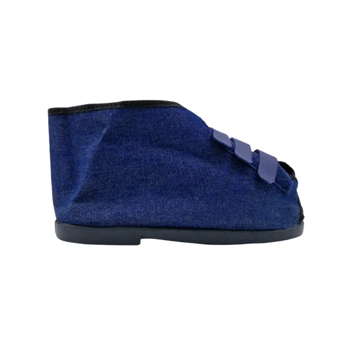 Scarpa coprigesso piede in velcro Orthea vista laterale 2 Scarpa coprigesso piede in velcro Orthea vista laterale 2