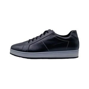 Scarpe con soletta removibile uomo Duna MN13 Leo vista laterale