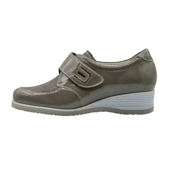 Scarpe elasticizzate donna Ecosanit Giuly vista laterale