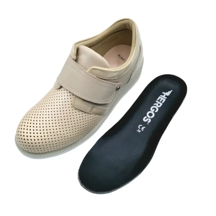 Scarpe elasticizzate donna Hergos H8009 plantare estraibile