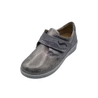 Scarpe elasticizzate donna Loren M3123 perla vista superiore