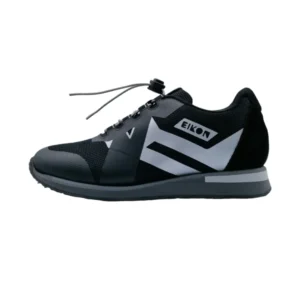 Scarpe per diabetici unisex Duna Eikon 19 nero vista laterale