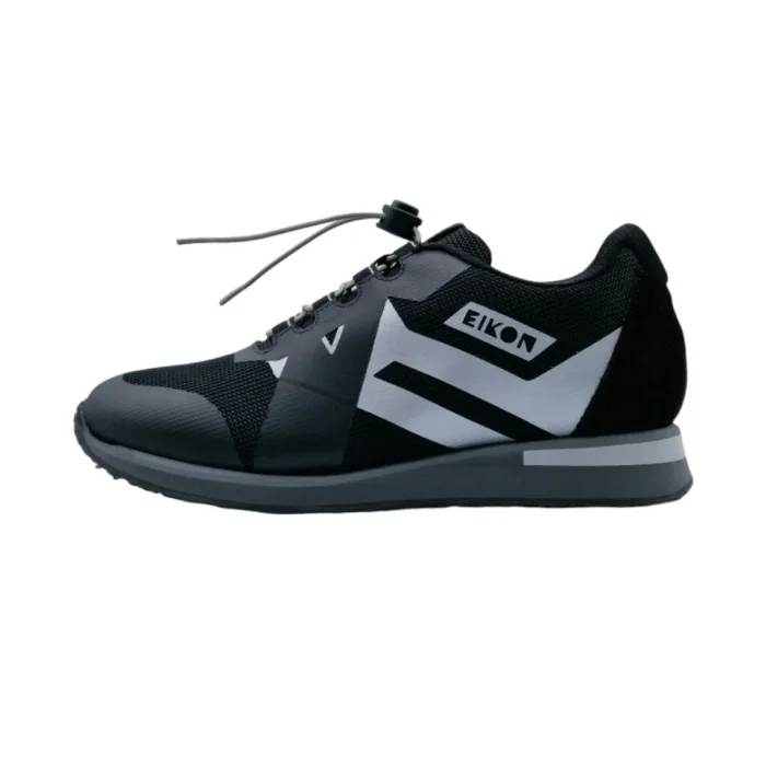 Scarpe per diabetici unisex Duna Eikon 19 nero vista laterale