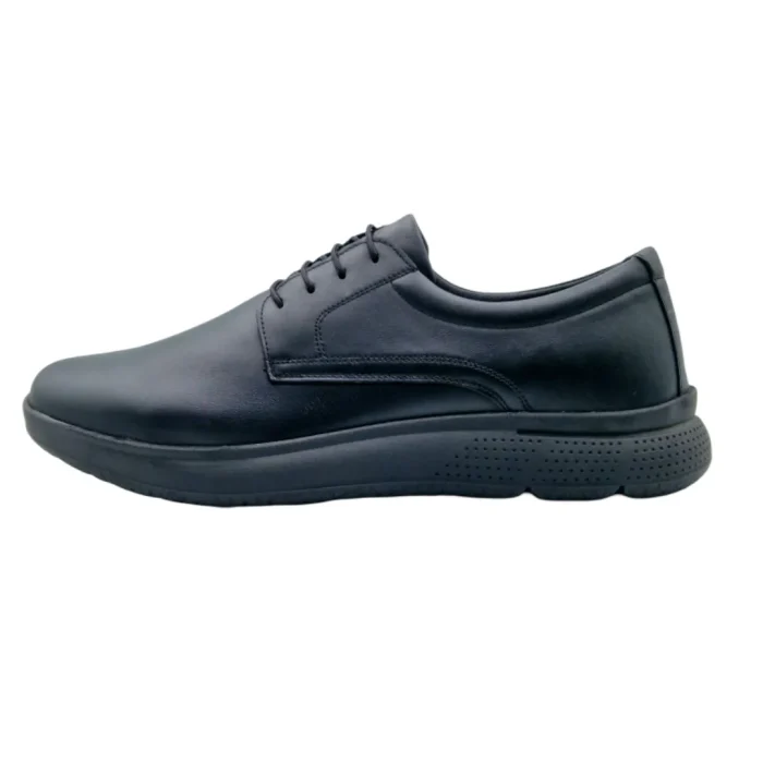 Scarpe uomo elasticizzate Podoline Belluno vista laterale Scarpe uomo elasticizzate Podoline Belluno vista laterale