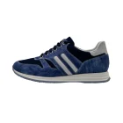 Sneakers ortopediche Uomo Duna MM05 Yannis grigio blu vista laterale
