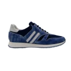 Sneakers ortopediche Uomo Duna MM05 Yannis grigio blu vista mediale
