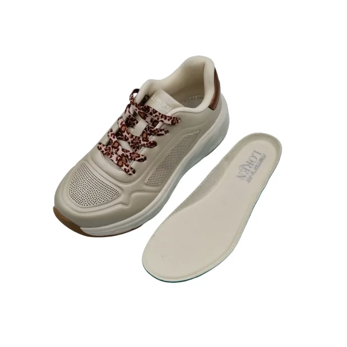 Sneakers ortopediche da passeggio donna Loren A2006 plantare estraibile