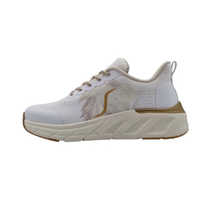 Sneakers ortopediche donna Loren A2000 bianco vista laterale