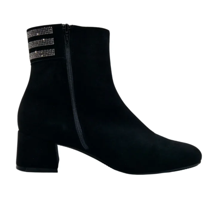 Stivaletti eleganti donna Loren 60939 t.moro vista mediale