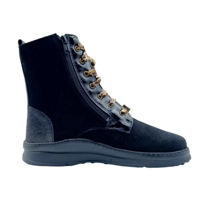 Stivaletti ortopedici donna Hergos H9623 vista mediale