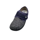 Pantofole chiuse donna Ecosanit 142413 antracite vista frontale