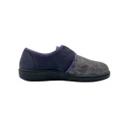 Pantofole chiuse donna Ecosanit 142413 antracite vista mediale