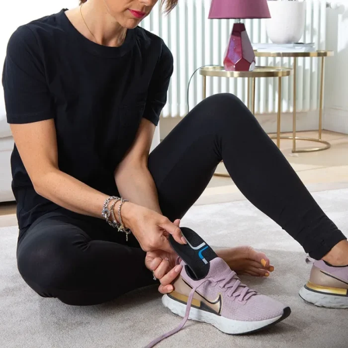 Plantare scarico metatarsale Podifer 50 Ro+ten inserito nella scarpa