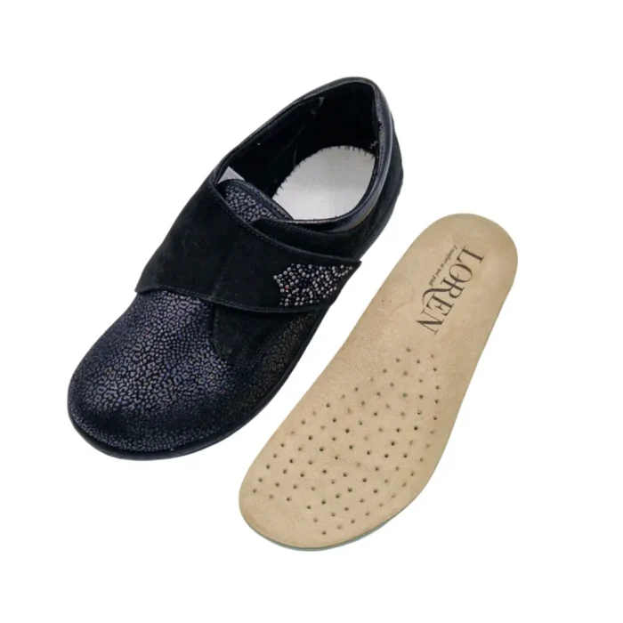 Scarpe comode elasticizzate donna Loren M3182 plantare estraibile