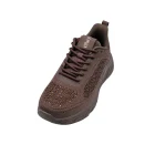 Sneakers donna Loren Nuvola A2009 cioccolato vista frontale