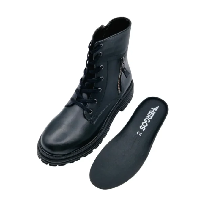 Stivaletti ortopedici donna Hergos H9822 plantare estraibile