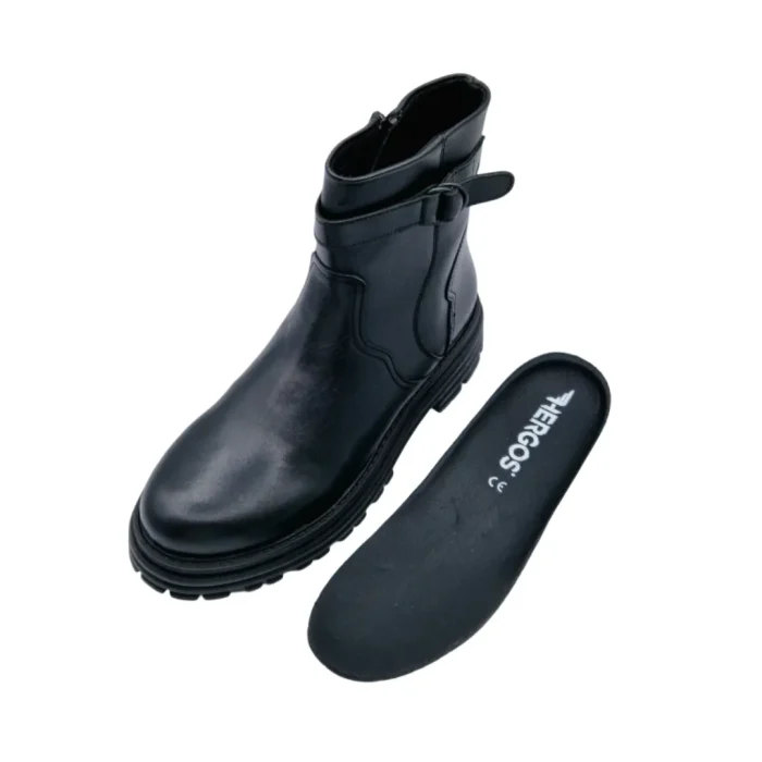 Stivaletti pianta larga donna Hergos H9821 plantare estraibile