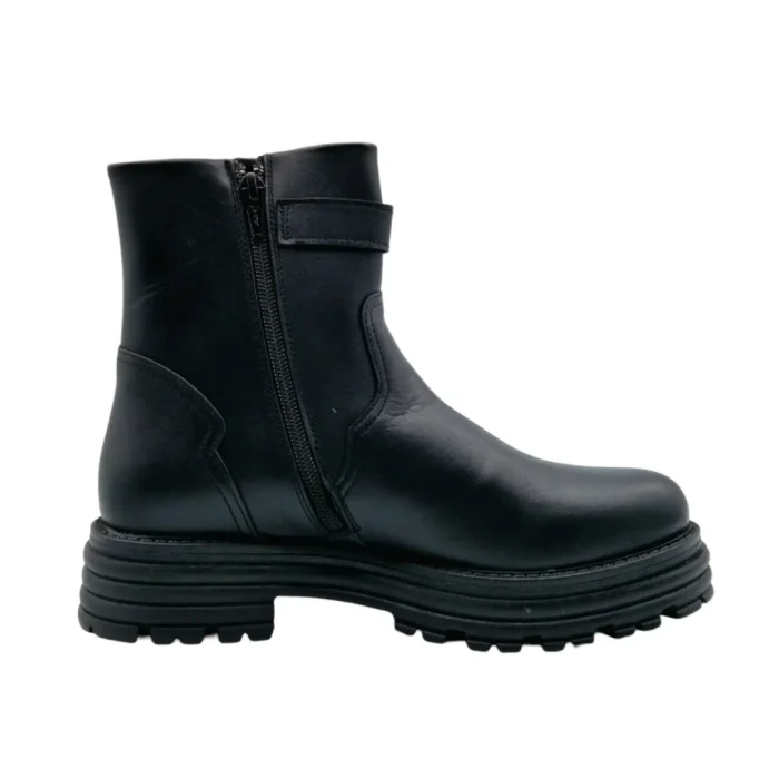 Stivaletti pianta larga donna Hergos H9821 vista mediale