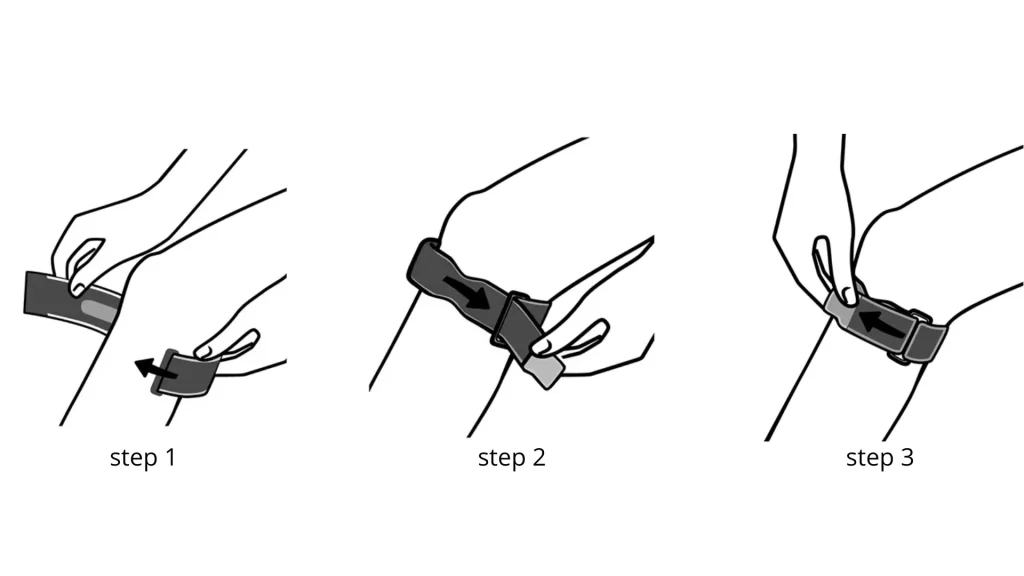 Come si indossa il Supporto sottorotuleo Futuro 09189